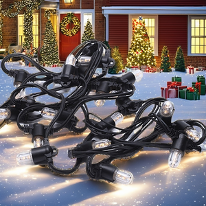 Petites lumières <span class=keywords><strong>de</strong></span> <span class=keywords><strong>guirlande</strong></span> <span class=keywords><strong>de</strong></span> feston LED étanches E14 IP65 pour les décorations <span class=keywords><strong>de</strong></span> Noël en plein air - Product Image 3