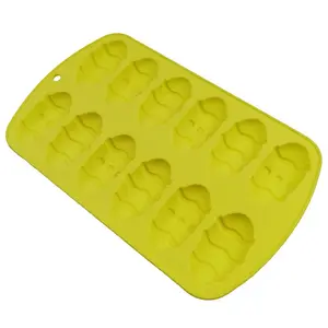 WONDERFUL 3d Silicon Easter Fo Resin Molds Egg Chocolate 12 Cavity Silicone Mold