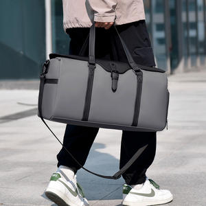 กระเป๋าคาดลำตัวกันน้ำขนาดใหญ่ สำหรับธุรกิจ/การเดินทางแบบสบายๆ และกีฬาฟิตเนส พร้อมช่องแยกของเปียก/แห้ง สำหรับการพักอาศัย - Product Image 3