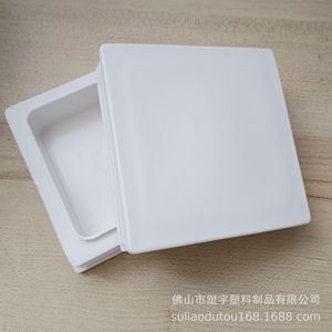 Suyu <b>Square</b> <b>Pipe</b> End Cap 100*100 White Plastic Furniture Accessory - Product Image 1
