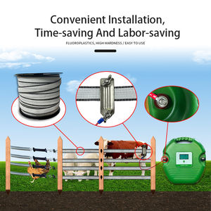 Pita kawat pagar listrik untuk pagar pagar pita <span class=keywords><strong>poli</strong></span> konduktif peternakan pagar kuda dengan visibilitas tinggi - Product Image 4