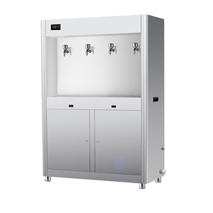 Bebedero caliente de dos grifos vertical comercial y dispensador de agua ordinaria para purificar el dispensador de agua escolar - Product Image 5