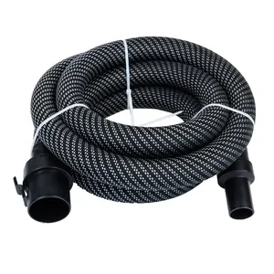 Professional 1m 1.8m 2m Flexible Hoses Street Suction Vacuum Cleaner Hose For Cleaning Work