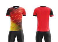 Ensemble de maillots et shorts de football personnalisés, uniforme d'équipe, séchage rapide, respirant, sublimation intégrale, vente en gros, fournisseur d'usine OEM ODM