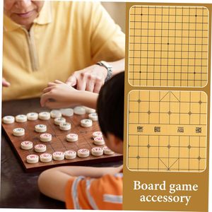 Tablero de ajedrez con versátiles juegos <span class=keywords><strong>Xiangqi</strong></span> y Gobang: Diseño compacto para el hogar para un fácil almacenamiento y experiencias estratégicas de aprendizaje - Product Image 6