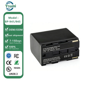 Batería para Videocámara de 7.4V 6600MAH BP-945 BP945 BP975 para Canon GL1, GL2, XH <span class=keywords><strong>A1</strong></span>, A1S, XH G1, G1S, XL H1, H1A, XL H1S, XL1 - Product Image 3