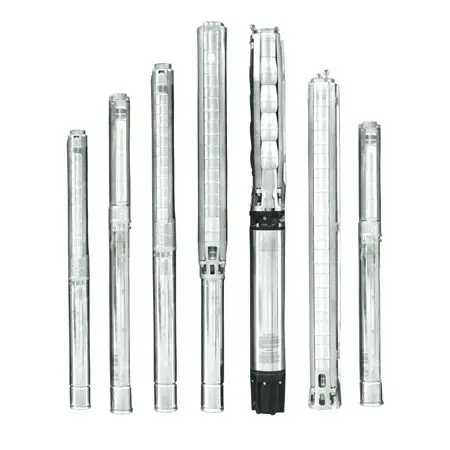 Stainless Steel Electric Submersible Pump Centrifugal Water Cooling Type for Clean Applications Motor Power Supply