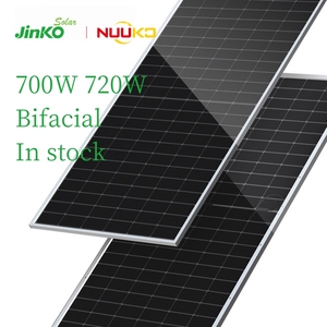 แผงโซลาร์เซลล์แบบสองหน้าชนิด N-Type Mono Half Cell ขนาด 700W 720W มีสินค้าในสต็อก พร้อมกระจกหน้า 550W และ 600W รุ่น OEM JKM695-720N-66HL5-BD - Product Image 1