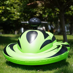 Moto d'acqua gonfiabile per bambini, kayak elettrico gonfiabile in PVC per bambini, yacht per sport acquatici nei parchi - Product Image 3