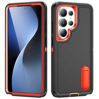 Étui de protection robuste 3-en-1 antichoc avec béquille pour Samsung Galaxy S26 Ultra S25 FE S24 Plus S23