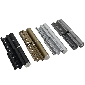 Aluminum hinge for casement door SUS304 bearing hinge high strength capacity Europe pin roller bearing hydraulic door hinge