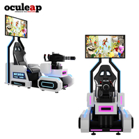 Simulateur de tir VR Crazy Gatling, nouvelle personnalisation de terrain de jeu intérieur, tir au pistolet d'arcade 5D, réalité virtuelle, machine de jeu 9D