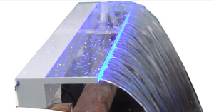 Cascade en acrylique avec barre lumineuse LED RVB pour <span class=keywords><strong>jardin</strong></span>, étang, cascade et piscine, spa, élément aquatique - Product Image 6