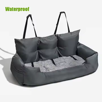 Offre Spéciale luxe chien lit rectangulaire pliant sac de transport pour animaux de compagnie pour chats étanche confortable solide pour voiture voyage siège arrière