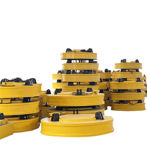 Magnete di sollevamento per gru ad alta potenza per lamiere in acciaio 16t, magnete per carrello per gru a trave singola, micro solenoide elettromagnetico - Product Image 2