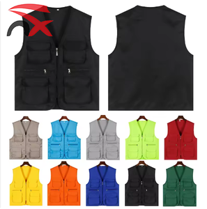 سترة أمان عاكسة عالية الجودة مخصصة لحماية البيئة تعمل بسحاب - Product Image 1