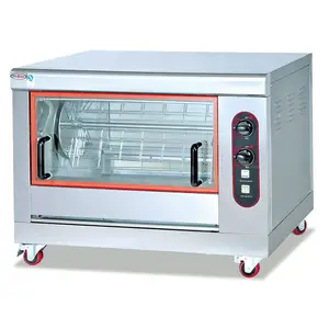 Factory Price Stainless Steel Commercial Gas Chicken Roaster with GB-366 chicken rotisserie machine