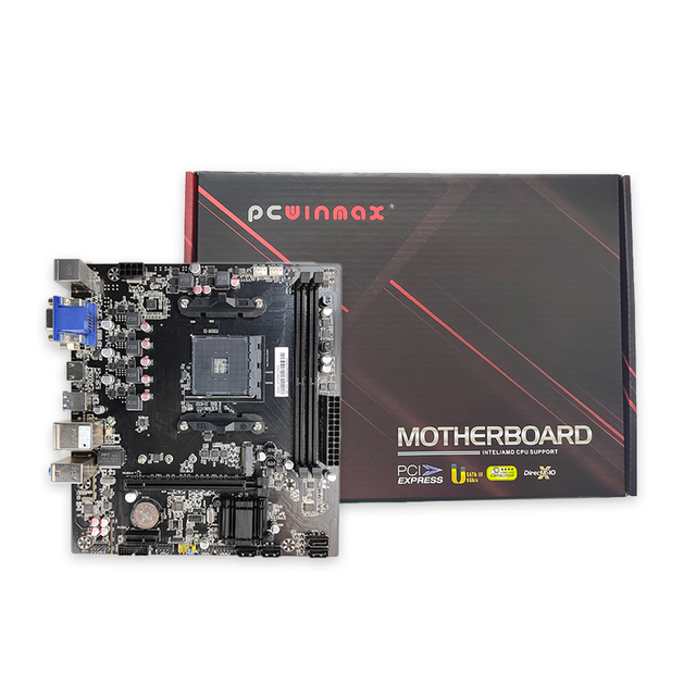 PCWINMAX New Socket AM4 A320 A520 B450 DDR4 SDRAM Micro ATX Mainboard A320M Motherboard Support OEM Wholesale