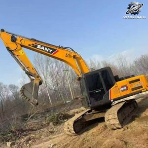 Excavatrice sur chenilles d'occasion SANY 215, marque japonaise d'origine, 22 tonnes, taille moyenne, excavatrice sur chenilles d'occasion - Product Image 6