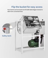Machine à pétrir le pain en blé, facile à utiliser, fabriquée en Chine, industrielle / mélangeur à pâte