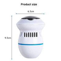 Nouvel Arrivage Ponceuse Électrique Rechargeable pour Pédicure avec Aspiration des Callosités et Élimination des Peaux Mortes