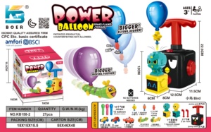 Children's Toy Car Educational Experiment Science Balloon Launcher Racer Kids Balloon Toy Car - Product Image 6