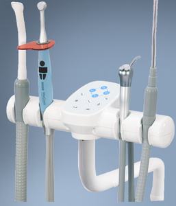 Unidad dental con <span class=keywords><strong>silla</strong></span> dental ajustable <span class=keywords><strong>Silla</strong></span> <span class=keywords><strong>de</strong></span> <span class=keywords><strong>dentista</strong></span> con luz LED con taburete y bandeja <span class=keywords><strong>de</strong></span> instrumentos - Product Image 6