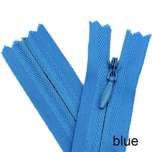 Haut <span class=keywords><strong>de</strong></span> gamme Invisible Nylon <span class=keywords><strong>fermeture</strong></span> éclair haute qualité larme tête longueur personnalisée fermer fin couleur pour femmes robe matelas randonnée sacs - Product Image 4