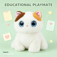 Jouet en peluche OEM personnalisé avec fonction interactive et technologie d'assistant vocal pour des solutions de jouets personnalisés pour les marques