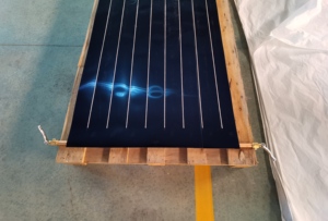 Panneau solaire chauffant de 40 w, avec absorbeurs de revêtement noir et bleu, plaque <span class=keywords><strong>plate</strong></span>, collecteur solaire - Product Image 3