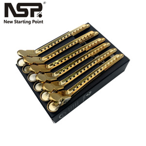 Outils <span class=keywords><strong>de</strong></span> salon <span class=keywords><strong>de</strong></span> <span class=keywords><strong>coiffure</strong></span> pince à cheveux spéciale <span class=keywords><strong>de</strong></span> coiffeur frange en forme <span class=keywords><strong>de</strong></span> I couleur métal fixation cheveux canard facturé clips en aluminium - Product Image 3