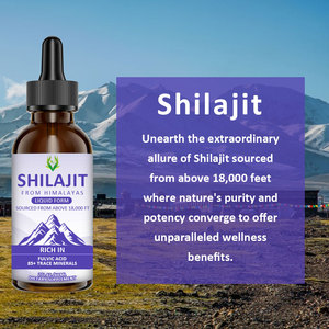Private Label 100% Pure Himalayan Shilajit Liquid Drops 85 Trace <b>Minerals</b> Shilajit Extarct Supplement Support Immune System - Product Image 3