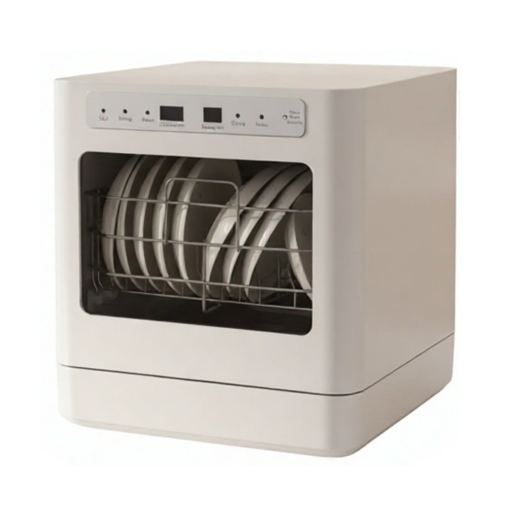 Automatic Fully Dry Smart Dishwasher RV Hotel Household Multifunctional Desktop Dual Inlet Integrated Mini Drawer Dishwasher 8