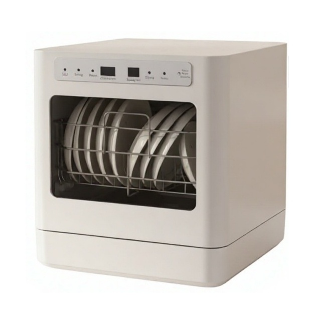 Automatic Fully Dry Smart Dishwasher RV Hotel Household Multifunctional Desktop Dual Inlet Integrated Mini Drawer Dishwasher 8