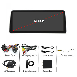 หน้าจอสัมผัส 12.3 นิ้ว 8+256G ควอดคอร์ เครื่องเล่นสเตอริโอในรถยนต์ รองรับ Carplay และ Android Auto พร้อมระบบนำทาง GPS สำหรับ <span class=keywords><strong>Lexus</strong></span> <span class=keywords><strong>RX270</strong></span> RX350 ปี 2009-2014 - Product Image 2