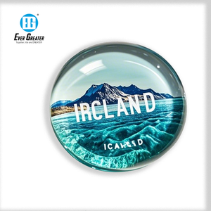 Adesivi magnetici in vetro trasparente con città del Regno Unito <span class=keywords><strong>e</strong></span> punti di riferimento souvenir di viaggio all'ingrosso magneti da frigo in vetro personalizzati - Product Image 5