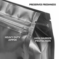 Sacs personnalisés refermables à fond plat de 1 kg, 2 kg, 5 kg, de qualité alimentaire, thermoscellables, pour aliments humides pour chiens et chats