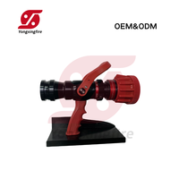 Buse de pulvérisation à poignée pistolet en aluminium réglable de 1,5 pouce, 115-230-360-475 LPM, avec manchon en mousse flexible multifonctionnel, rouge, directement de l'usine