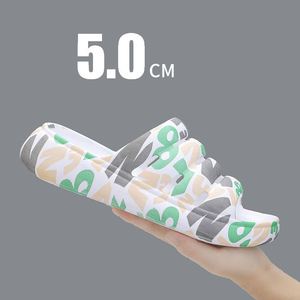 Chaussons d'extérieur décontractés pour hommes grandes tailles, best-sellers, tendance, à semelle épaisse, légers et antidérapants, printemps/été, pour la marche décontractée - Product Image 2