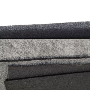 Isolation acoustique intérieure de voiture, imperméable, respirante, tissu microfibre 100% polyester à points, uni, pour haut-parleur, caisson de basses - Product Image 2