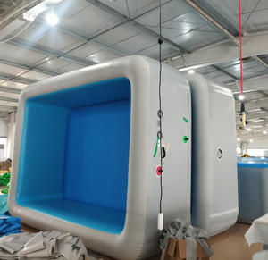 Piscina Gonfiabile Rettangolare Rinforzata Personalizzata con Tecnologia Drop Stitch, Resistente per Esterni, per Bambini e Adulti - Product Image 6