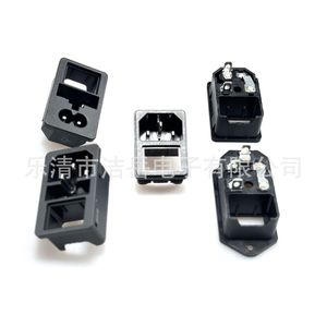 Ac-01/02/03 Wall <b>Socket</b> 1 Outlet 250v <b>With</b> Fuse Holder Standard Grounding Plastic Audio Video Use - Product Image 5