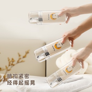 Six Lords Travel Mouthwash Cup With Toothbrush Holder Foldable Portable For Business Trip And Travel - Product Image 3