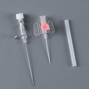 Harga pabrik 18G 20G 22G 24G 26G kateter kanula dokter hewan jarum indwelling vena medis - Product Image 1