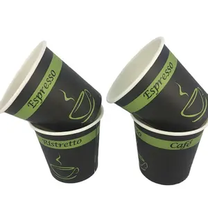हॉट ड्रिंक पैकेजिंग सिंगल वॉल पेपर कप पेपर कप पेपर सूप कप ले जाएं