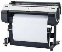Impresora y cortadora de plotter de máquina de impresión de carteles reacondicionados para papel de tamaño A0 para Canon IPF 750