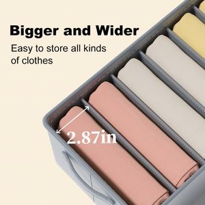Organisateur de vêtements en non-tissé pour armoire, tiroir et rangement de vêtements, pantalons et jeans - Grande Vente - Product Image 5