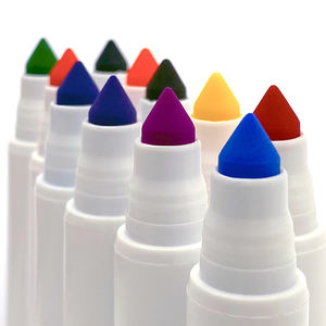 Fábrica de logotipo personalizado barato 12 colores no tóxico acuarela pluma lavable escuela agua color marcadores conjunto para los niños de dibujo - Product Image 3