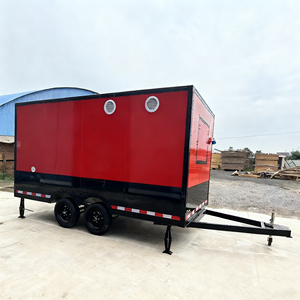 Mobile Multifunctional Ice Cream Fast Food Vending Cart-Stainless Steel 4-Shelf Street Food Beverage Breakfast Truck for - Product Image 3