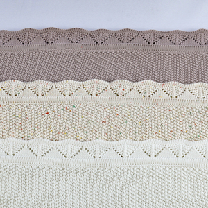 Pinuotuベビーニットブランケットポインテルエッジチャイルド寝具斑点ニットベビーカーおくるみ冬の新生児コットンブランケット - Product Image 4